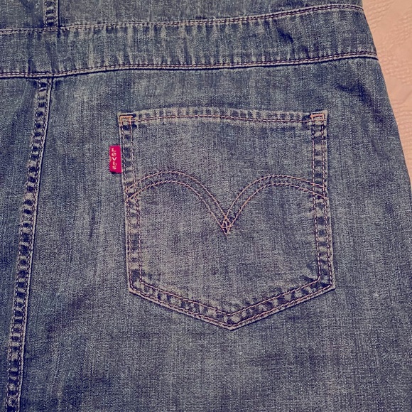 ✨ Levi’s Jean Jumper Skirtall - Picture 8 of 9